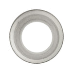 #8 Brass Flush Washer Nickel On, 3/16" ID, 3/8" OD