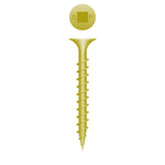 #6 Strong-Point Bugle Head 6 x 1-5/8, SQ, Coarse, Type '17', Zinc Yellow