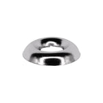 #8 Brass Countersunk Washer Nickel On, 13/64" ID, 1/2" OD