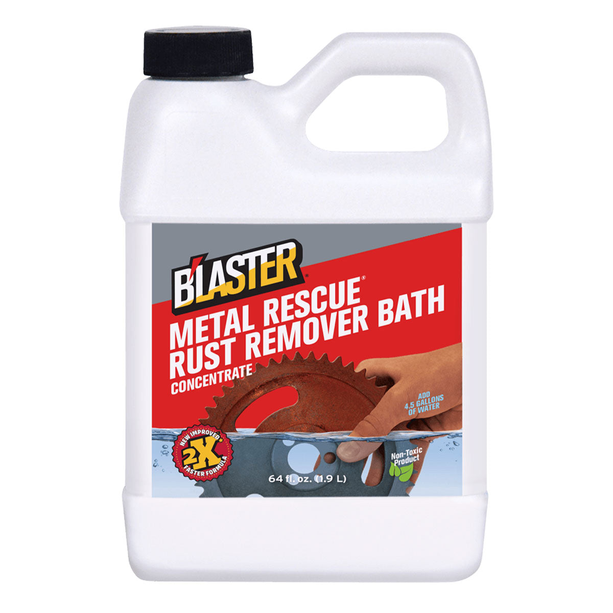 64 fl oz Metal Rescue Rust Remover Bath Concentrate – BoltsandNuts.com