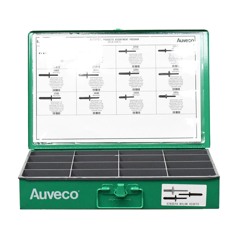 Nylon 6702 Series Large Drawer Essential Product Assortments EPA Rivet