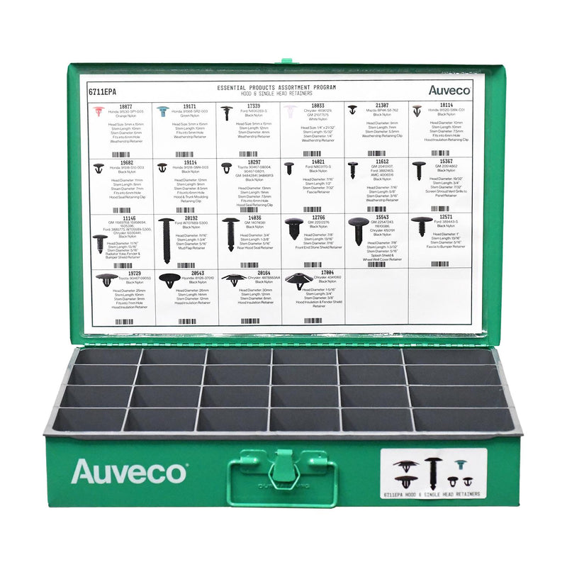 6710 Series Large Drawer Essential Product Assortments EPA Hood & Single Head Retainers