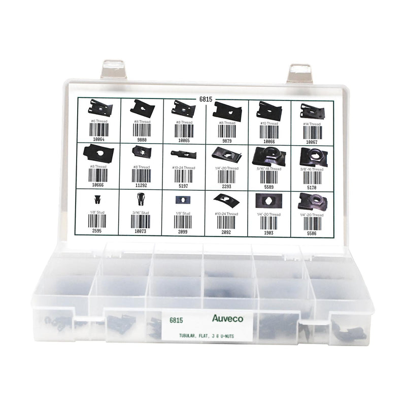 Tubular Flat U And J Nut Quik-Select Kit Assortment