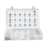 Washer Nut And Push-On Retainers Quik-Select Kit Assortment