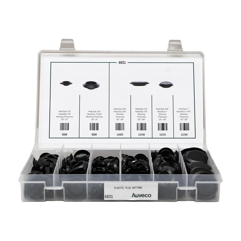 Plastic Plug Button Quik-Select Kit Assortment