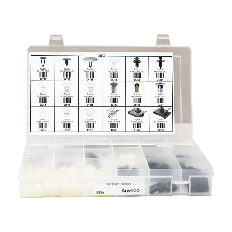 Body Hardware Quik-Select Kit Assortment, 18 Varieties - 72 Pieces