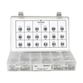 Phillips Oval Head Tapping Screw Quik-Select Assortment, 18 Varieties - 200 Pieces