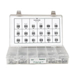 Phillips Oval Head Tapping Screw Quik-Select Assortment, 18 Varieties - 200 Pieces