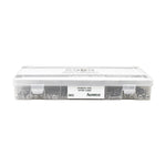 Stainless Steel Tapping Screw Quik-Select Kit Assortment, 12 Varieties - 216 Pieces