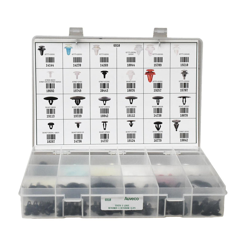 Retainers And Retaining Clips Quik-Select II Kit Assortment