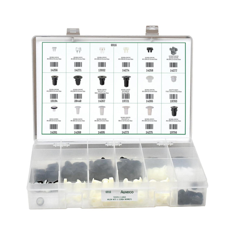 Nylon Nuts And Screw Grommets Quik-Select II Kit Assortment
