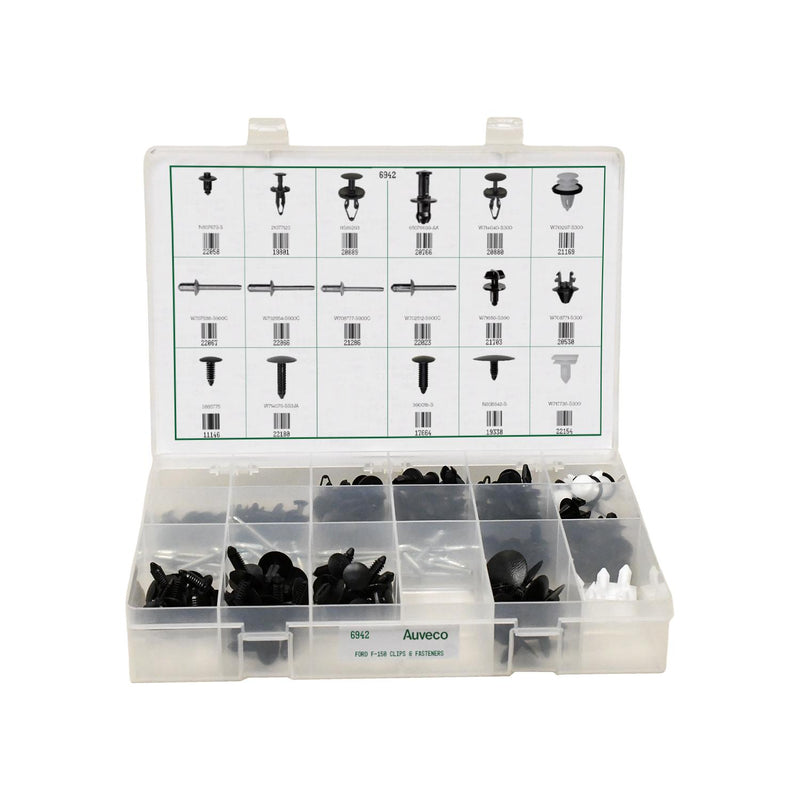 F Aluminum Body Clips & Fasteners