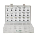 Crystal Krimp & Seal Terminals Quik-Select II Assortment, 18 Varieties - 64 Pieces