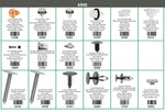 Transit Clips & Retainers Rear Of Vehicle Quik-Select II