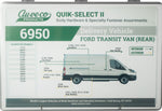 Transit Clips & Retainers Rear Of Vehicle Quik-Select II