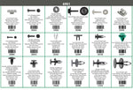 Transit Clips & Retainers Front Of Vehicle Quik-Select II