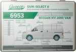 NV Van Clips & Fasteners Quik-Select II