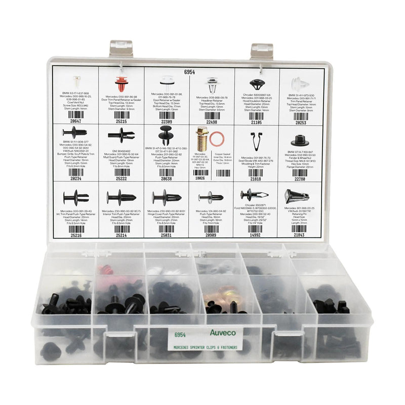 Sprinter Van Clips & Fasteners Quik Select II