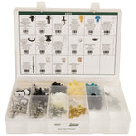 Clips, Fastener, Retainer Assortment Items 210 Pieces