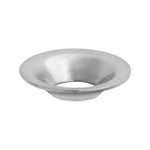 #6 Brass Flush Finishing Washer Nickel, 5/32" ID, 11/32" OD