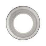 #8 Brass Flush Finishing Washer Nickel, 3/16" ID, 3/8" OD