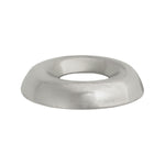 #6 Brass Countersunk Finishing Washer Nickel, 11/64" ID, 7/16" OD
