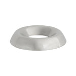 #12 Brass Countersunk Finishing Washer Nickel, 9/32" ID, 11/16" OD