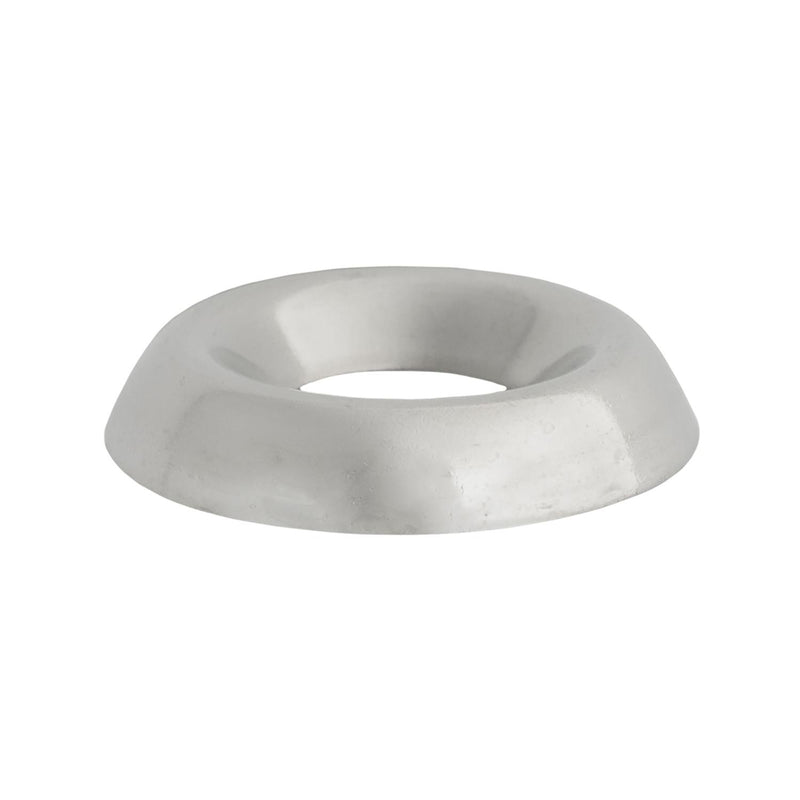 #12 Brass Countersunk Finishing Washer Nickel, 9/32" ID, 11/16" OD