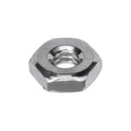 #6-32 Hex Machine Screw Nut, Zinc