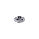 #8-32 Hex Machine Screw Nut, Zinc