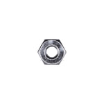 #8-32 Hex Machine Screw Nut, Zinc