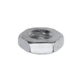 #10-32 Hex Machine Screw Nut, Zinc