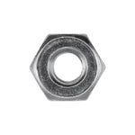 #10-24 Hex Machine Screw Nut, Zinc