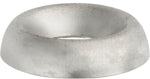 #8 Brass Countersunk Finishing Washer Nickel On, 13/64" ID, 1/2" OD