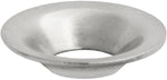 #6 Brass Countersunk Finishing Washer Nickel On, 5/32" ID, 11/32" OD