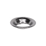 #8 Brass Countersunk Finishing Washer Nickel On, 3/16" ID, 3/8" OD