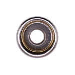 Nickel On Brass Snap Fastener Button Socket, Normal Action