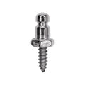 #7x1/2"x1/2" Nickel On Wood Screw Stud Fastener
