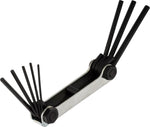 3/16" Fold Up Hex Key Set, Large Extra Long Through Keys