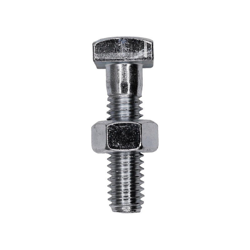 5/16"-18 Terminal Bolt & Nut Battery, Zinc, 5/16"-18x1-1/4"