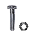 5/16"-18 Terminal Bolt & Nut Battery, Zinc, 5/16"-18x1-1/4"
