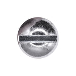 1/4"-20x1-1/2" Slotted Round Head Machine Screw, Zinc Chromate