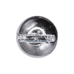 1/4"-20x2" Slotted Round Head Machine Screw, Zinc Chromate