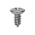 #12x1/2" Phillips Oval Head Tapping Screw, Type A/AB, Zinc