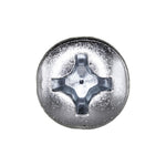 #12x3/4" Phillips Oval Head Tapping Screw, Type A/AB, Zinc