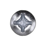 #12x1" Phillips Oval Head Tapping Screw, Type A/AB, Zinc