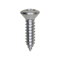 #14x1" Phillips Oval Head Tapping Screw, Type A/AB, Zinc