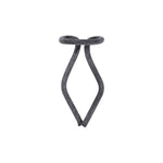 1/2" Trim Clips, Metal