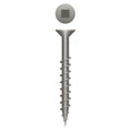 #8 Strong-Point Flat Head 8 x 1-1/4, SQ, Plain and Lubed