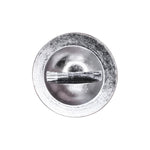 1/4"x5/8" Slotted Truss Head Round Washer Screw, Type B, 9/16" Washer, Zinc